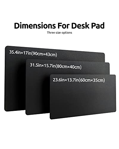 YSAGi Leather Desk Pad Protector