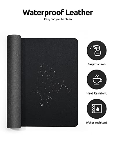 YSAGi Leather Desk Pad Protector