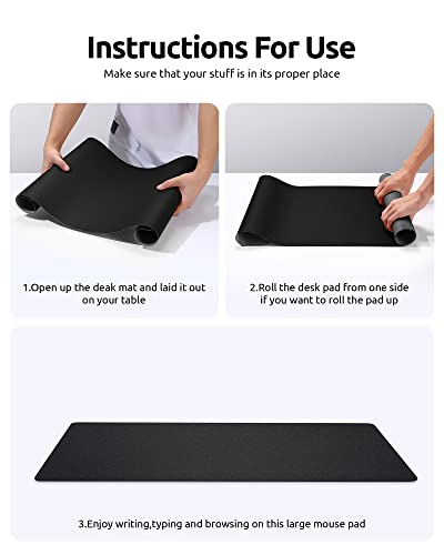 YSAGi Leather Desk Pad Protector
