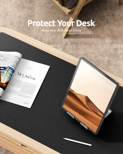 YSAGi Leather Desk Pad Protector