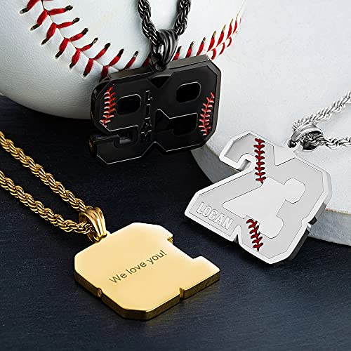 Custom Number Necklace