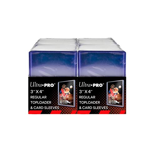 Ultra PRO 3" x 4" Clear Regular Top Loaders