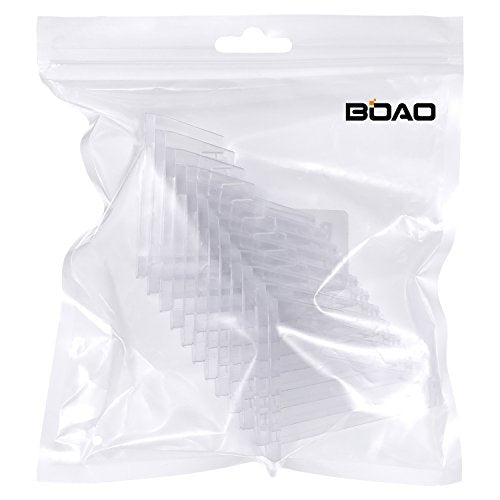 Boao 12 Packs Mini Clear Acrylic Easel Stands