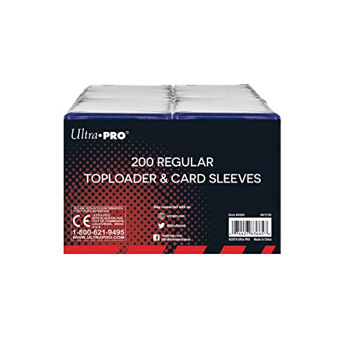 Ultra PRO 3" x 4" Clear Regular Top Loaders