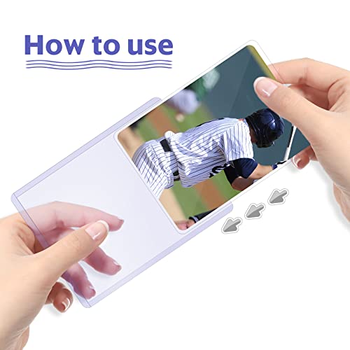 CARD PROTECTOR BUNDLE - 200 Count TopLoaders, 200 Count Clear Soft Baseball Card Sleeves