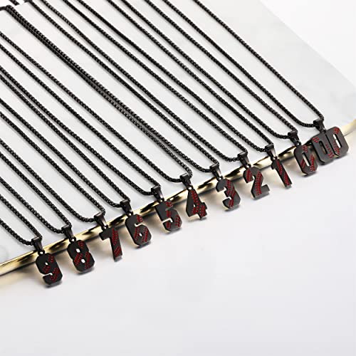 SKQIR Number Necklace