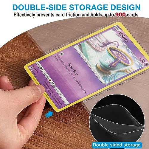 900 Pockets Baseball Card Sleeves